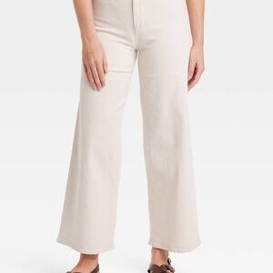 Universal Thread Off-White Flare Jeans